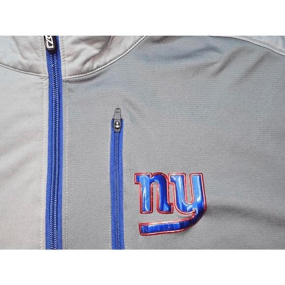 Cutter and Buck New York GIANTS Grey Half-Zip Pullover XXL Official Team Apparel - Picture 2 of 7